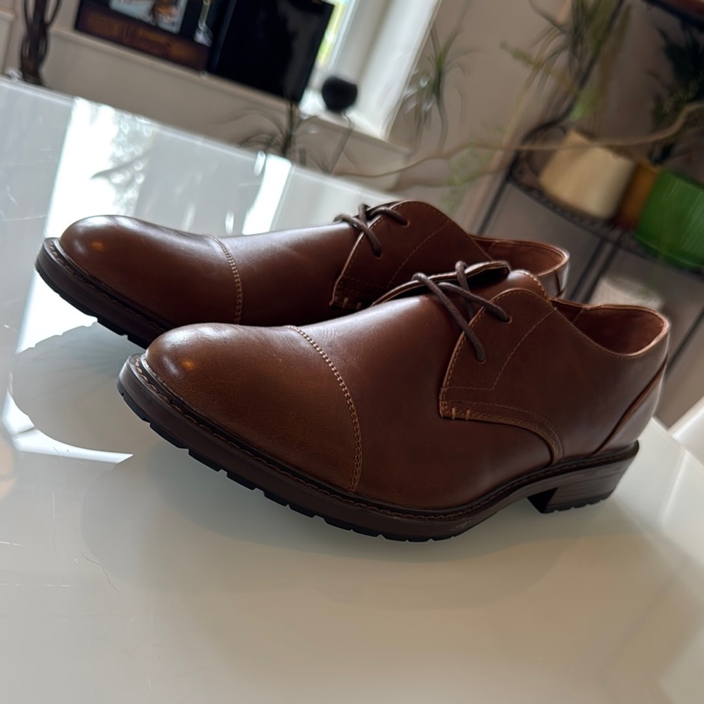 Perry Ellis Portfolio Brown Men's Shoes - 11